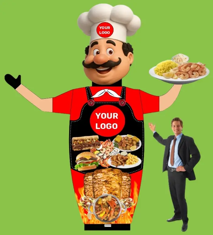 Giant Inflatable Chef