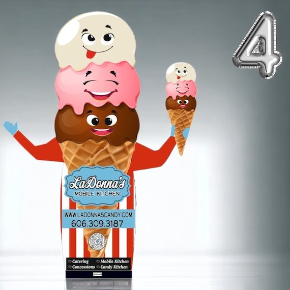 Custom Inflatable Ice Cream Cones - Image 8