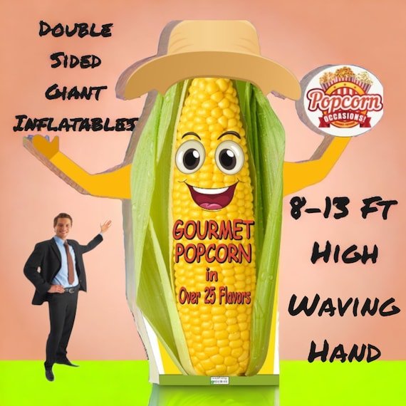Inflatable Pop Corn and Corn!