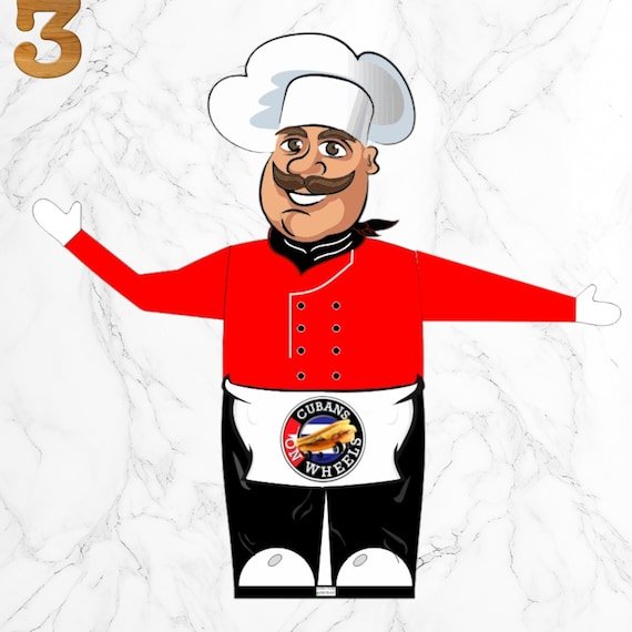 Giant Inflatable Chef - Image 4