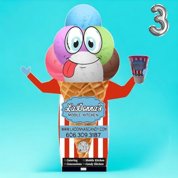 Custom Inflatable Ice Cream Cones - Image 7