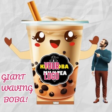 Custom Giant Inflatable Boba Tea Cups / Coffee Cups
