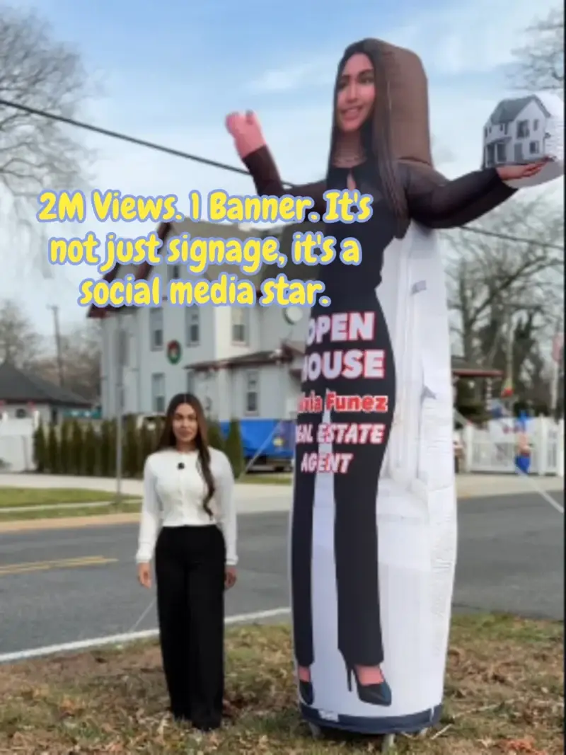 Open House Inflatable 🔑 Custom Advertising Inflatables for Real Estate: Drive Traffic with ...